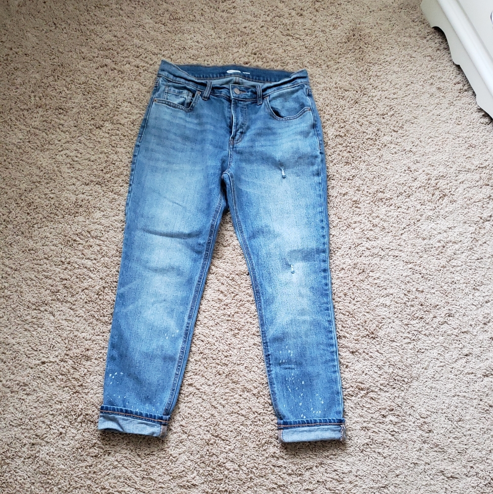 Boyfriend Distressed Jeans